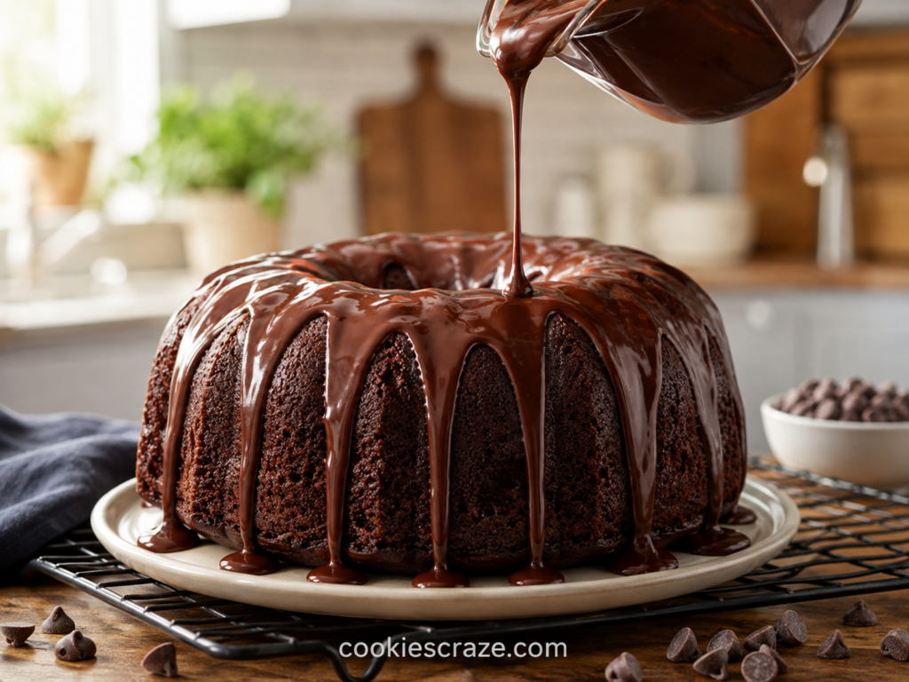 sour cream chocolate chip bundt cake