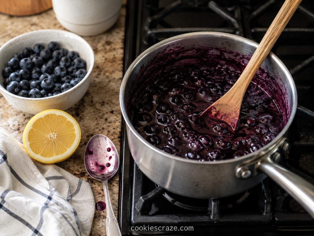 blueberry chocolate cookies