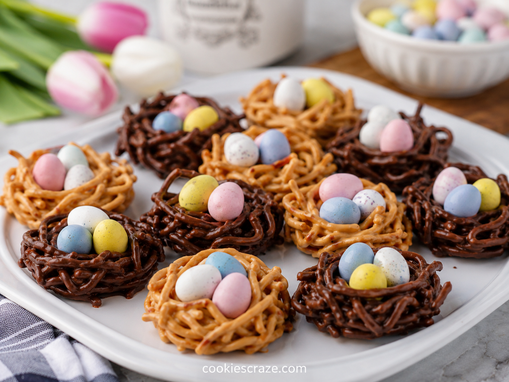 recipe for chocolate bird nests
