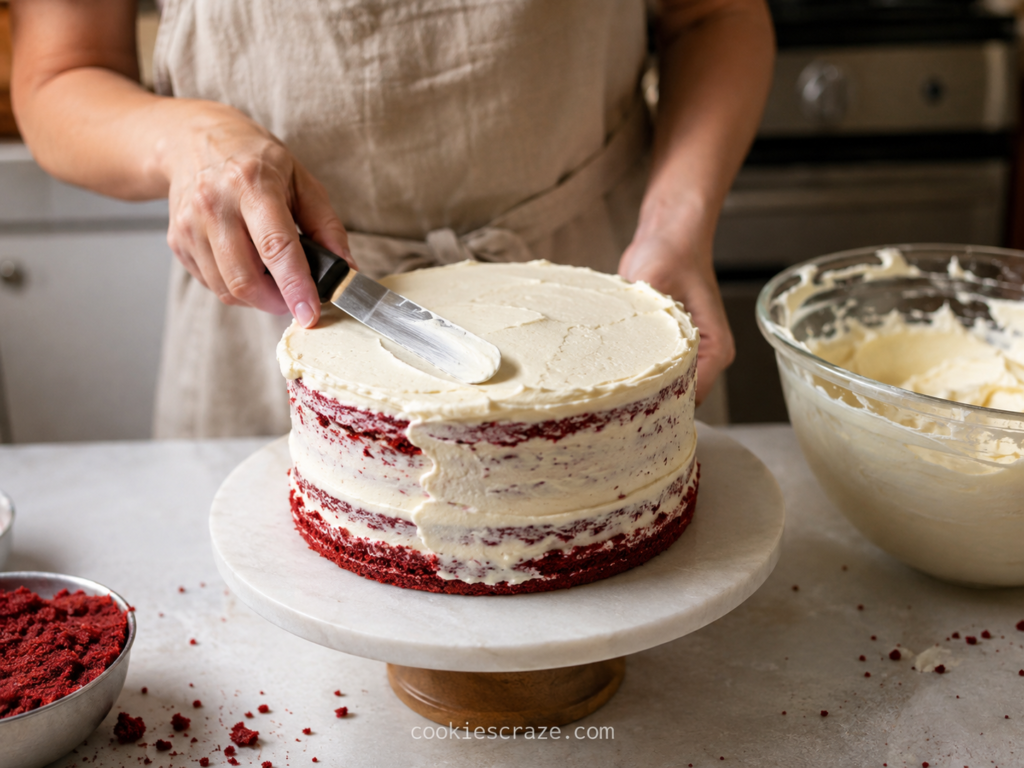 frosting for a red velvet cake