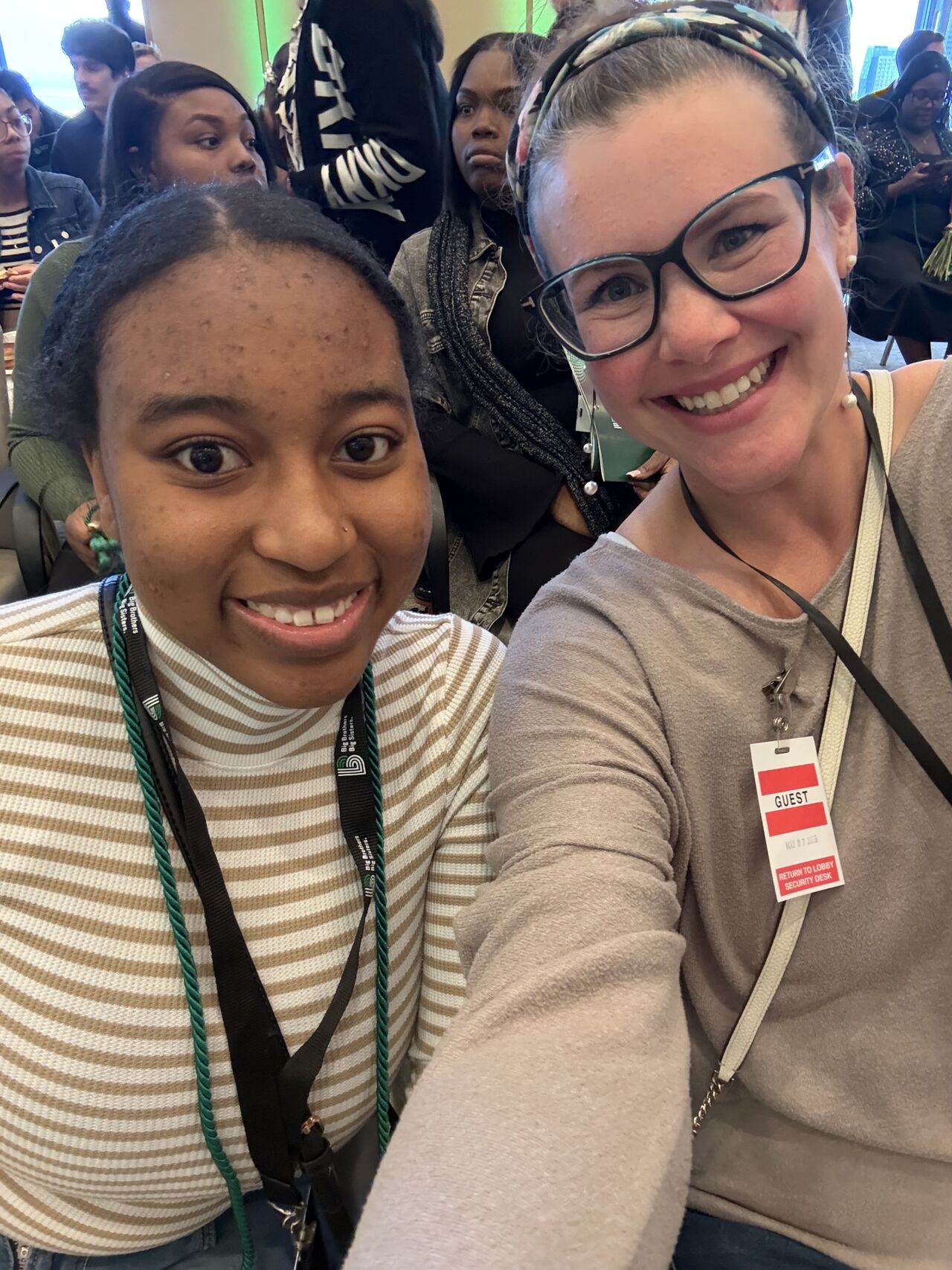 Allie Sofos attending a community event