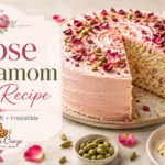 Rose Cardamom Cake Recipe