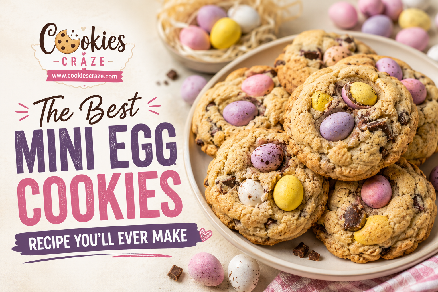 The Best Mini Egg Cookies Recipe You’ll Ever Make