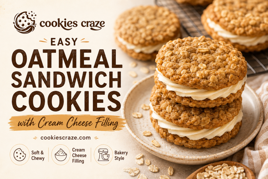 oatmeal sandwich cookie recipe