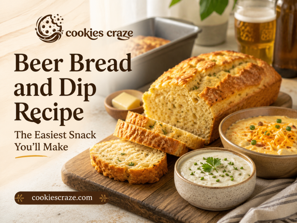 beer bread and dip recipe